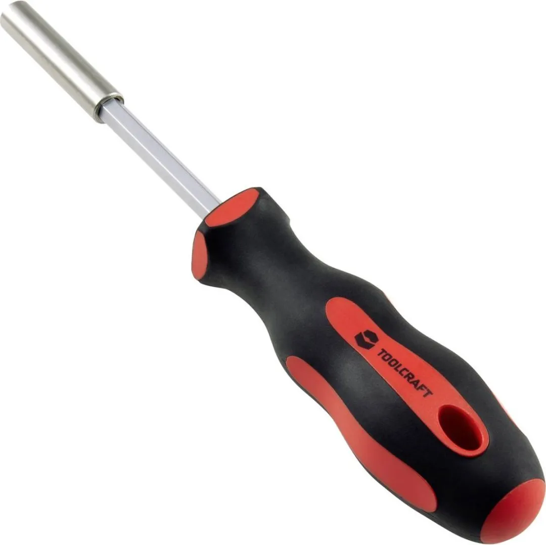 TOOLCRAFT Werkplaats Bithouder 1/4" 6,3mm - 100mm