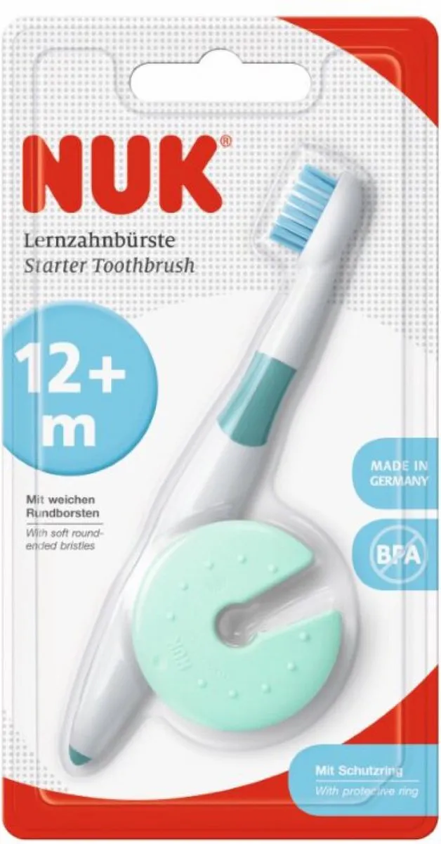 NUK Leren Tandenborstel 12-36 Maanden