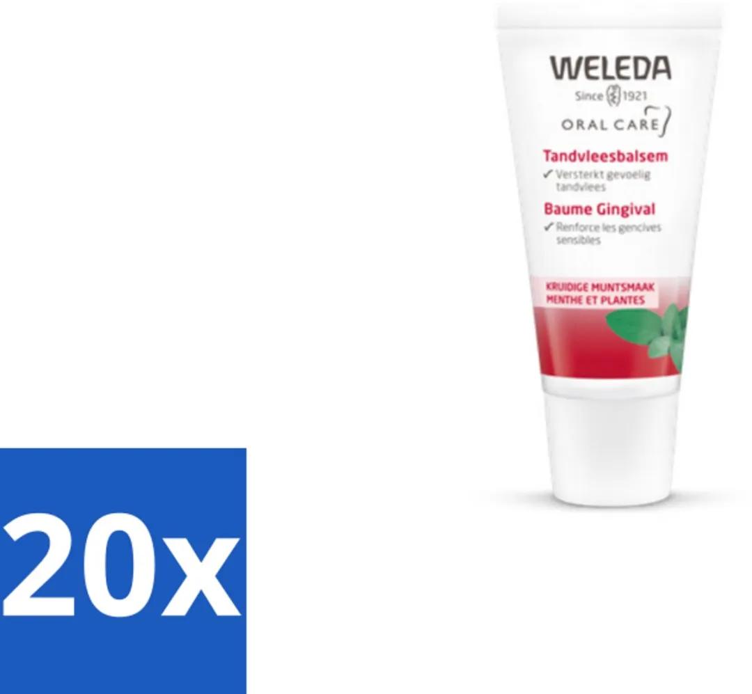 Weleda Tandvleesbalsem 30ml - 20 Stuks
