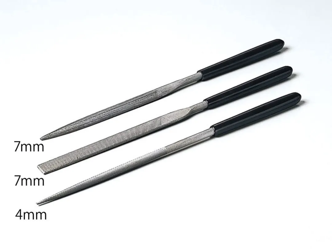 Tamiya 74046 Basis Vijlset - 3 Stuks - Multi