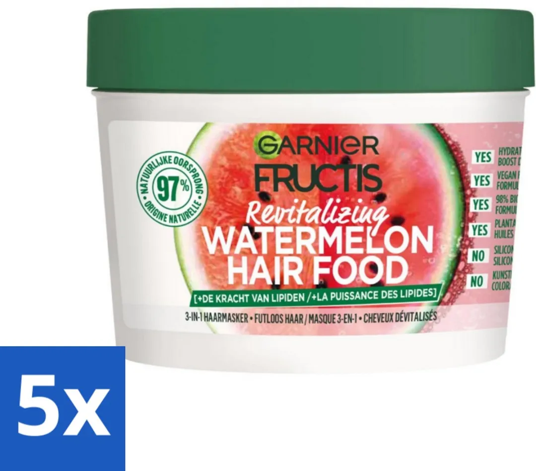 Garnier Fructis Hair Food Watermelon Haarmasker 400ml