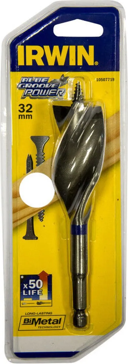 Irwin Speedboor Blue Groove Power 32x152mm