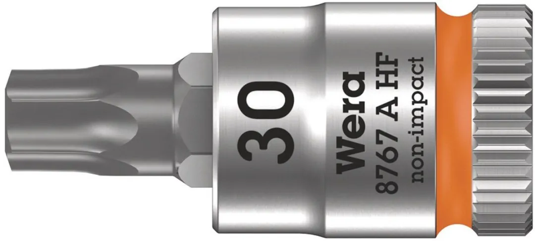 Wera 8767 A TX Dopsleutel-bitinzet T30 6.5mm