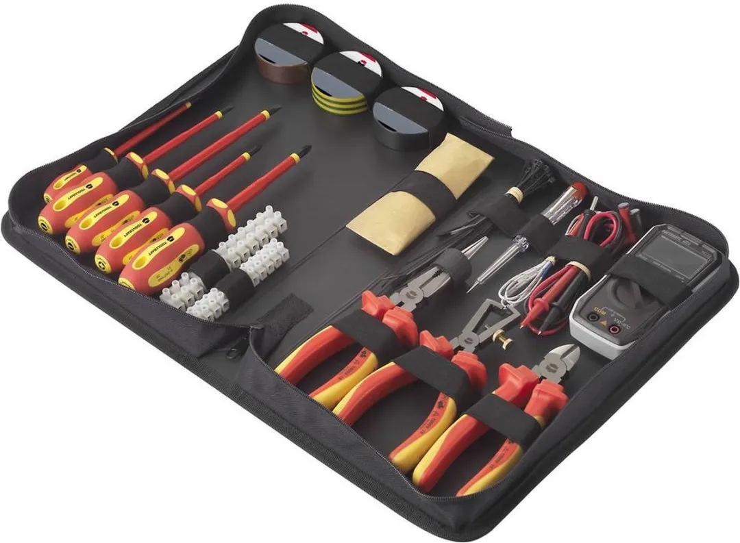 TOOLCRAFT TO-7762929 Gereedschapsset Electricien 50-delig