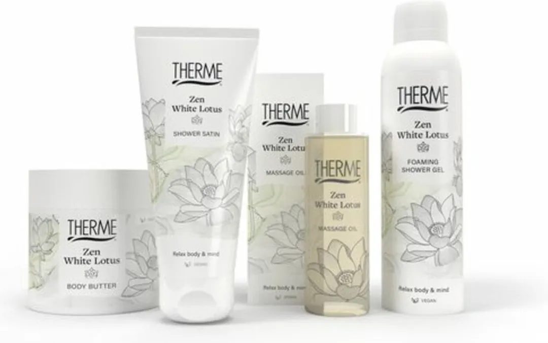 Therme Zen White Lotus Bodylotion - 6x200ml