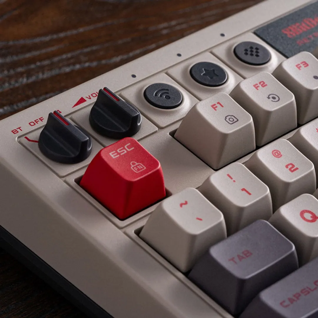 8BitDo Retro 108 N Edition - FullSize - ANSI - USB 2.0 - Qwerty US Internationaa
