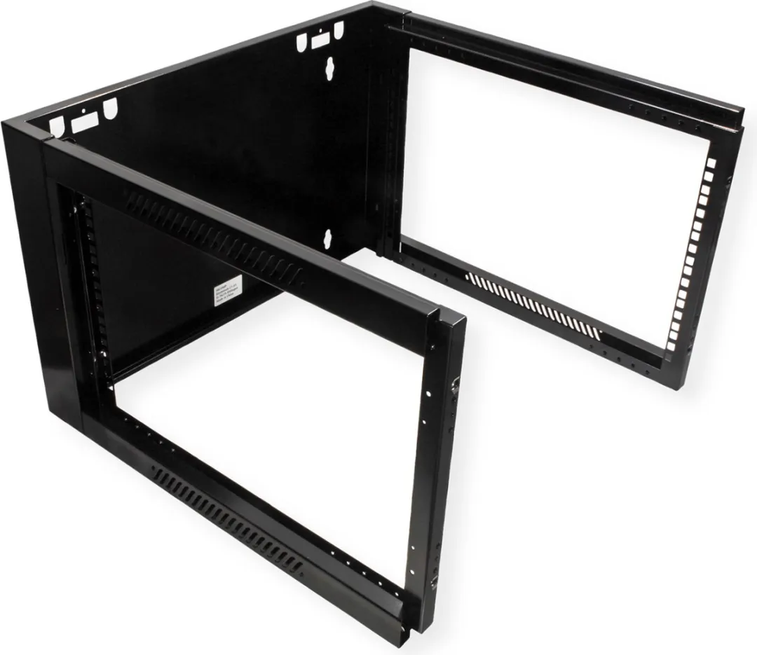 Value Wandbehuizing 6 HE 368x570x600mm - Zwart - afbeelding 6 van 6