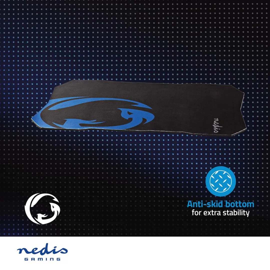 Nedis Gaming Muismat GMPD100BK - Zwart