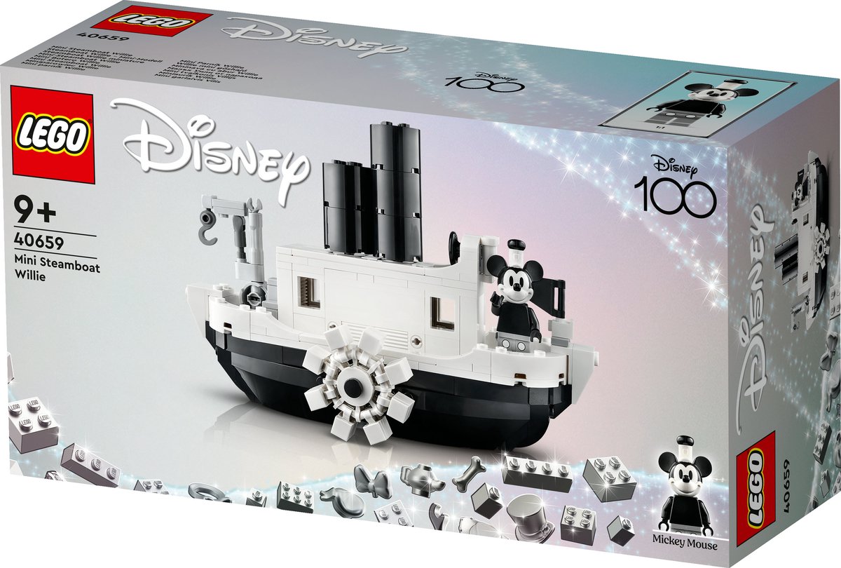 LEGO 40659 - Disney Mini Stoomboot Willie