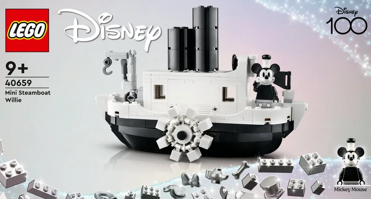 LEGO Disney Mini Stoomboot Willie - 424 Stukken - afbeelding 6 van 6