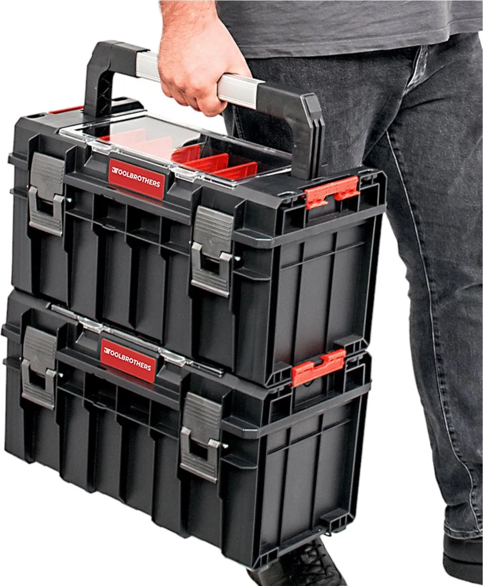Toolbrothers RHINO Slim Gereedschapskoffer ECO Handling+ 14L - IP54 - afbeelding 2 van 6