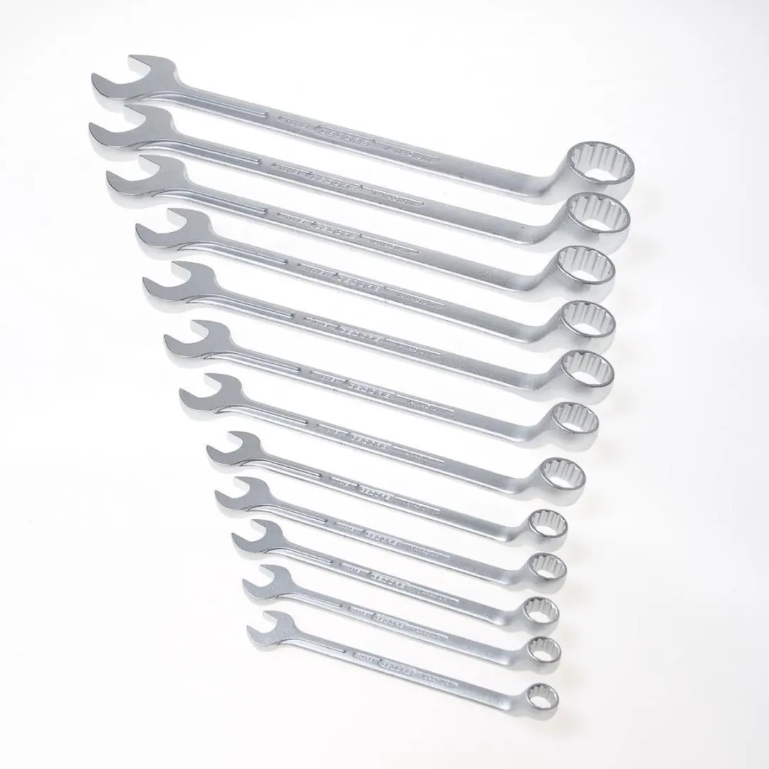 Gedore Ringsteeksleutelset 12-delig 1604038 - Zilver
