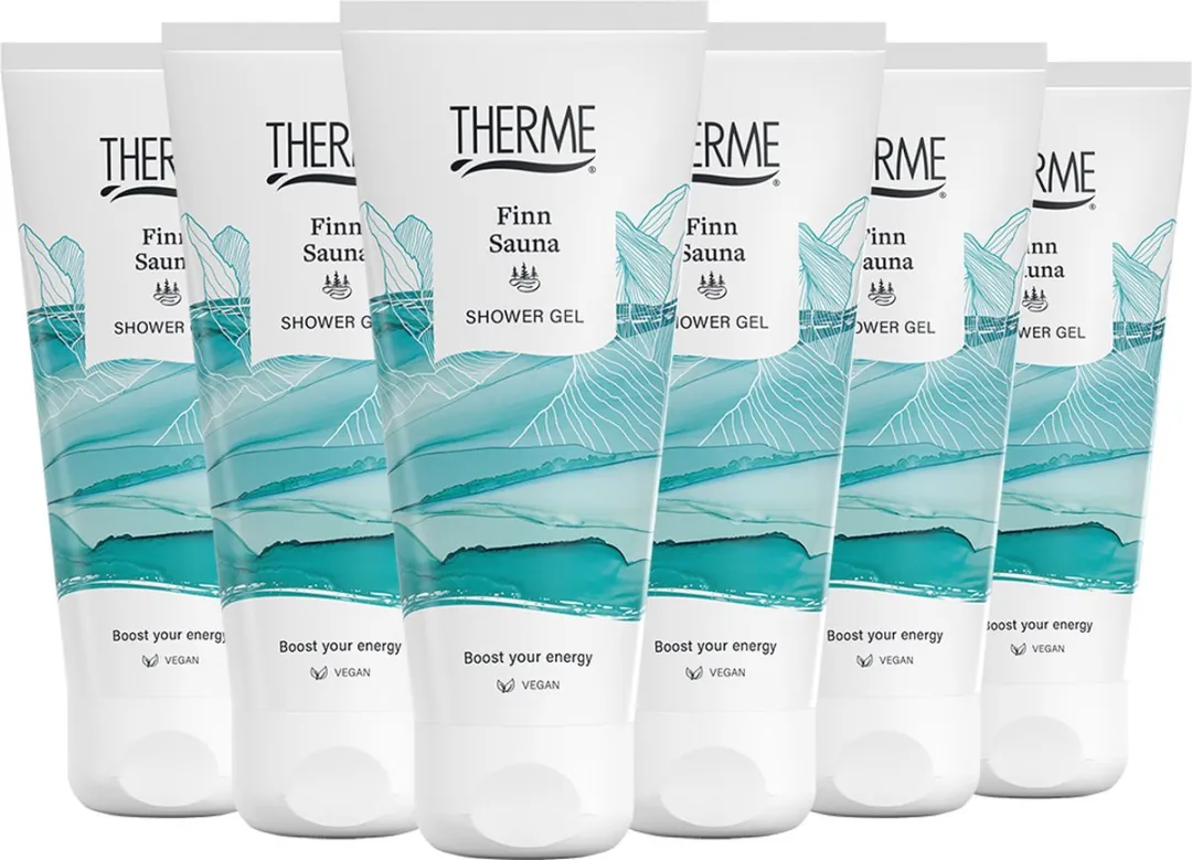 Therme Finn Sauna Douchegel - 6x200ml