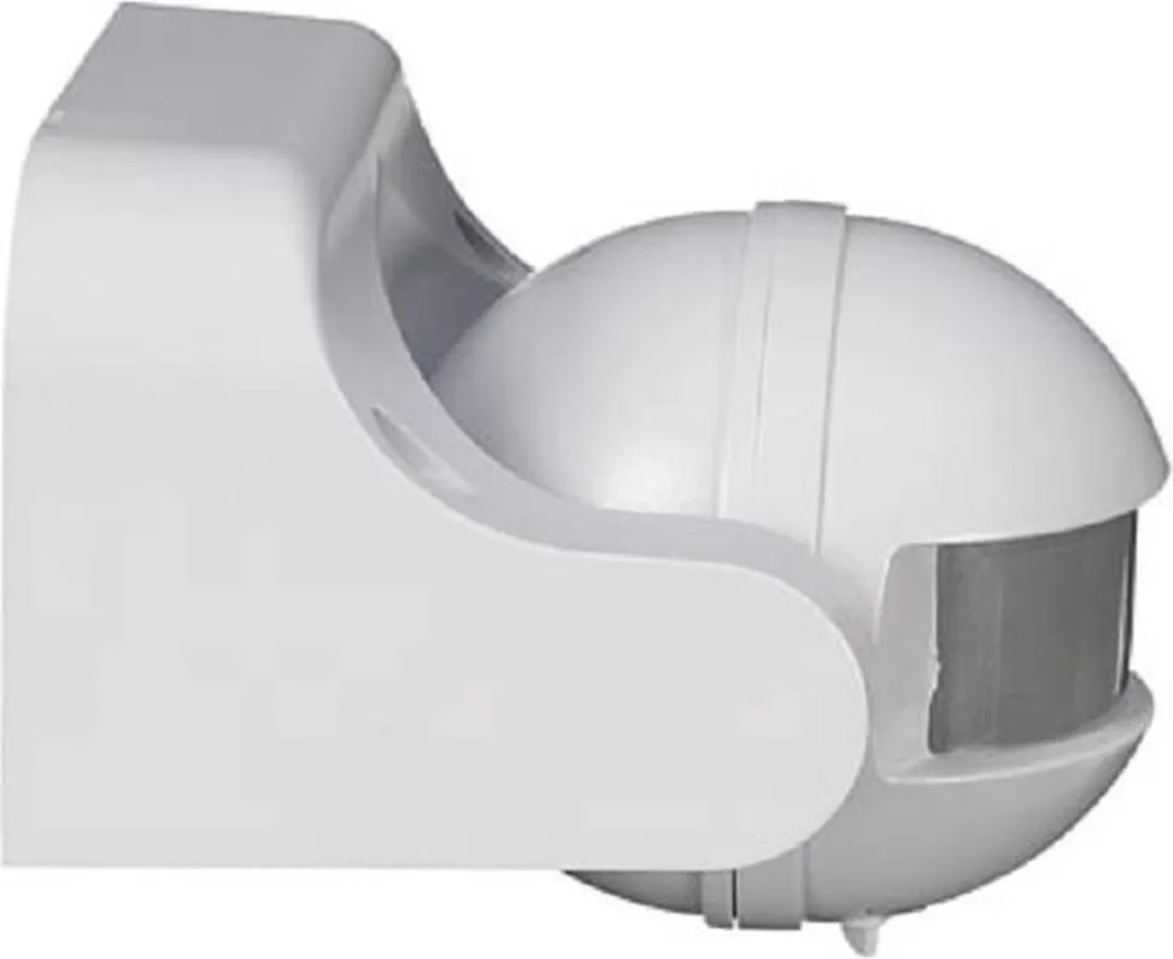 Perel Bewegingsmelder EMS103 - 12m Bereik - 180° - IP44 - Wit - afbeelding 5 van 6