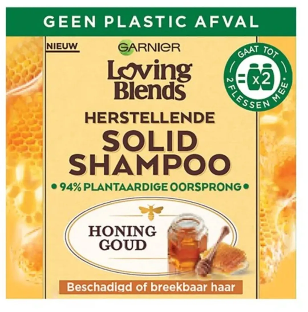 Garnier Loving Blends Honing Solid Shampoo - 20 Stuks