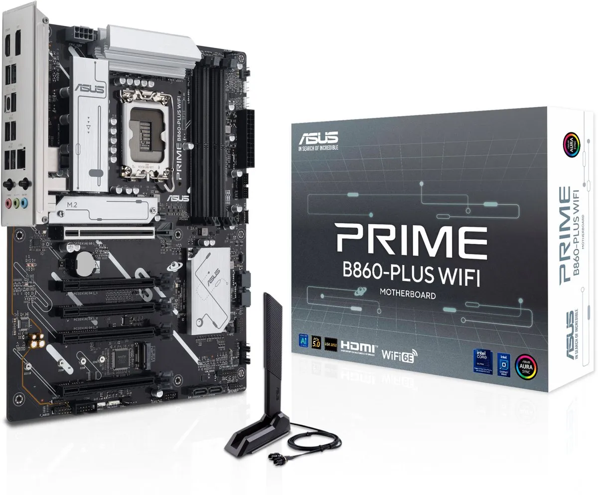 ASUS PRIME B860-PLUS WIFI ATX Moederbord - LGA 1851