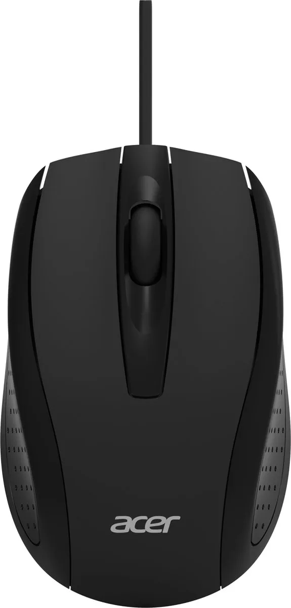 Acer HP.EXPBG.008 Muis - Ambidextrous - USB Type-A - Zwart