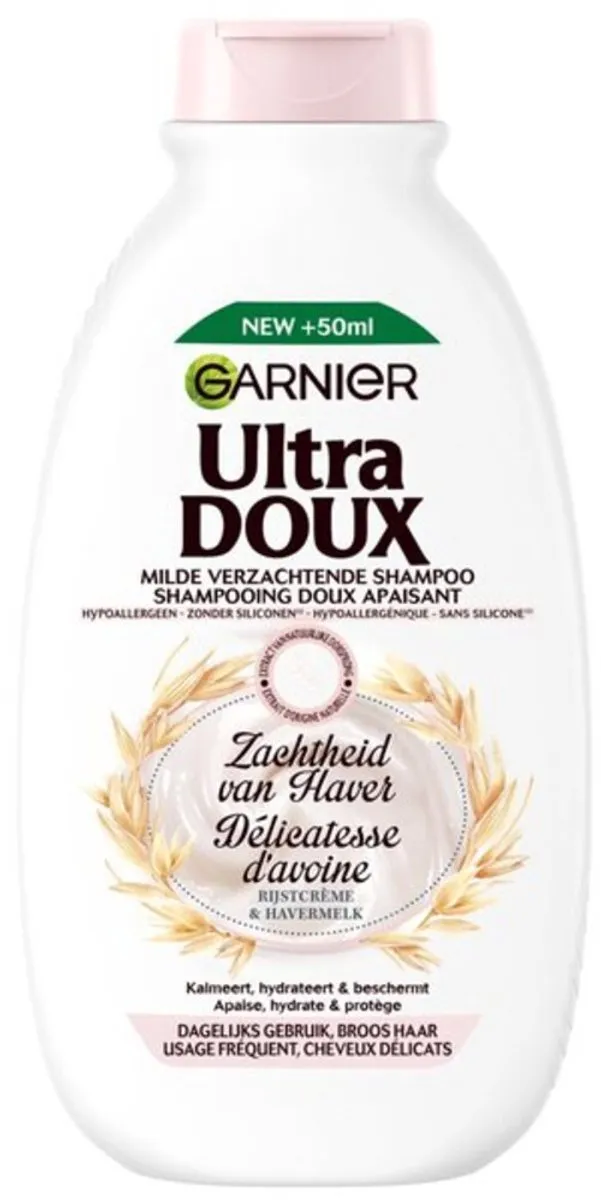 Garnier Ultra Doux Shampoo Soft Oats Duo Pack 2x300ml