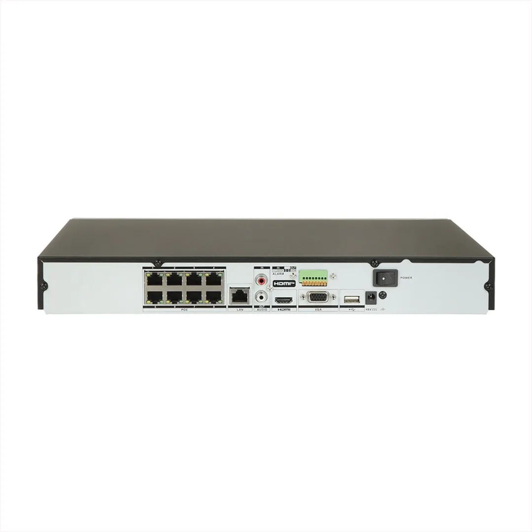 Hikvision DS-7608NXI-K2/8P NVR - 8 Kanalen PoE - 12TB