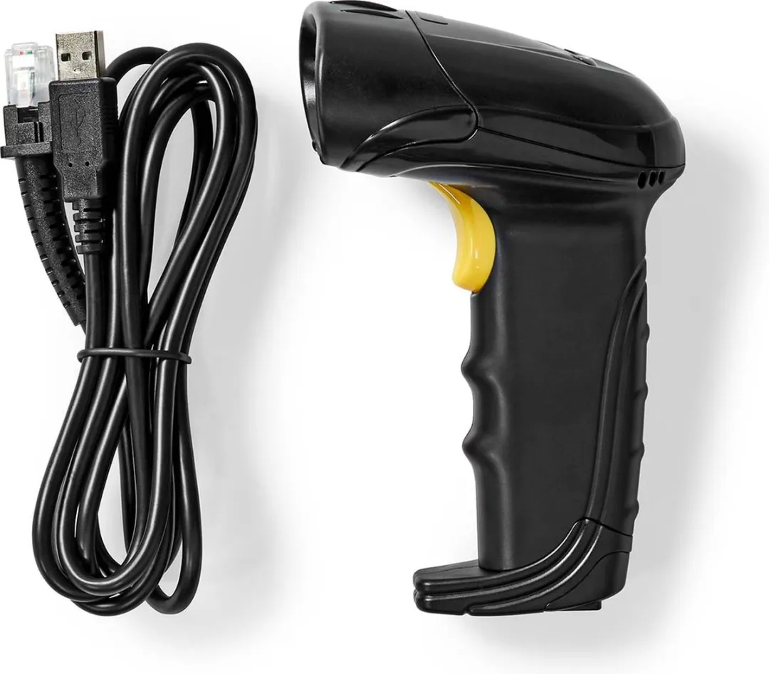 Nedis BSCN2D100BK Barcode Scanner 1D/2D - USB - Zwart