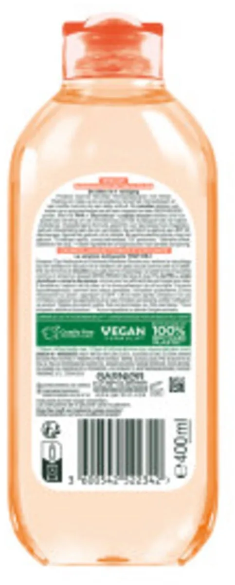 Garnier SkinActive Micellair Reinigingswater 400ml - 2,4L Voordeelverpakking