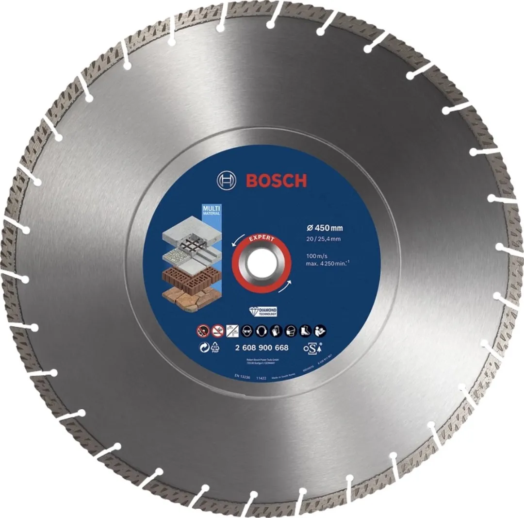 Bosch Expert MultiMaterial Diamantdoorslijpschijf 450x25,4mm - afbeelding 4 van 6