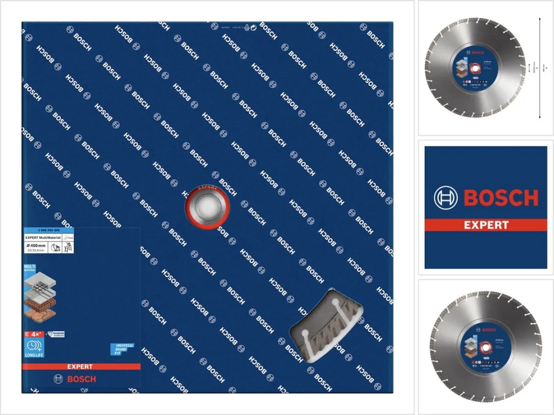 Bosch Expert MultiMaterial Diamantdoorslijpschijf 450x25,4mm