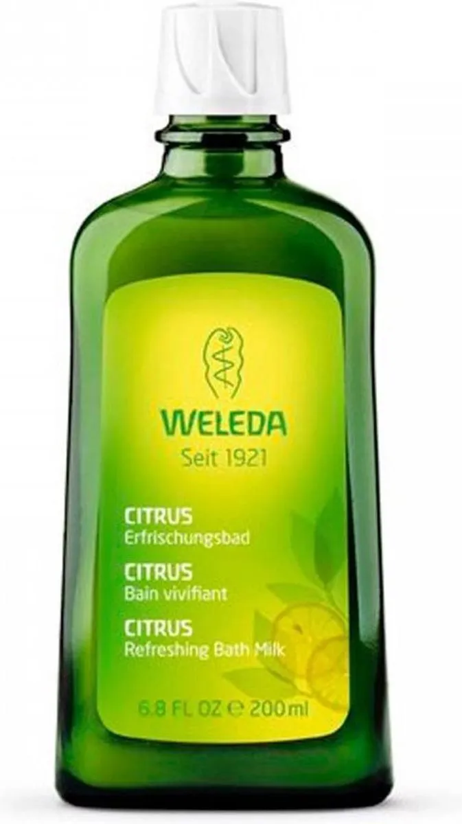 Weleda Citrus Refreshing Badmelk 200ml - afbeelding 6 van 6