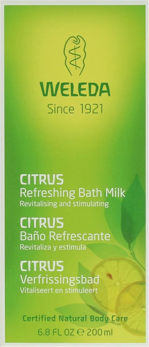 Weleda Citrus Refreshing Badmelk 200ml