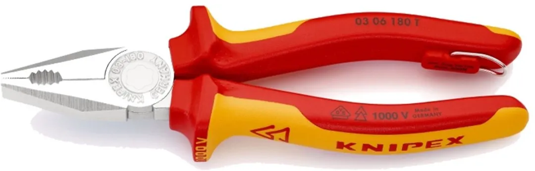 Knipex 03 06 180 T VDE Combinatietang 180mm