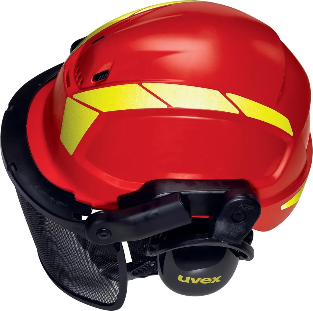Uvex 9772/9774238 Boshelm - Rood