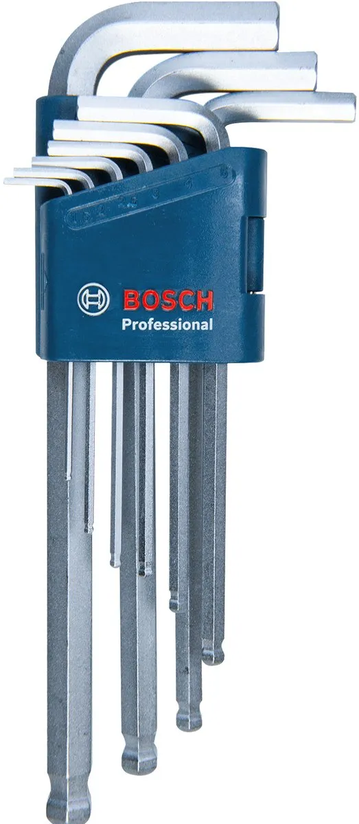 Bosch Professional Inbussleutelset 9-delig
