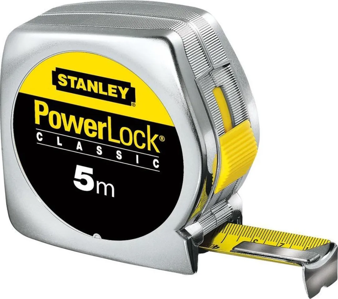Stanley PowerLock Rolbandmaat 8m - 25mm