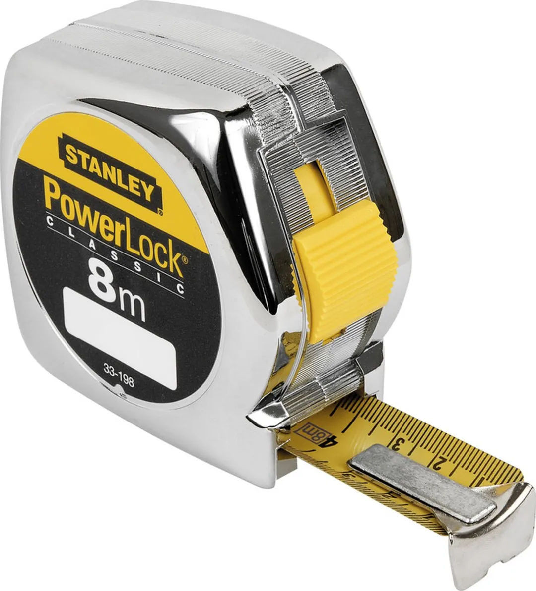 Stanley PowerLock Rolbandmaat 8m - 25mm