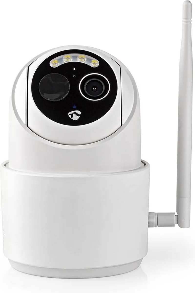 Nedis SmartLife WIFICBO50WT Buiten Camera - Full HD 1080p - IP65 - Wit
