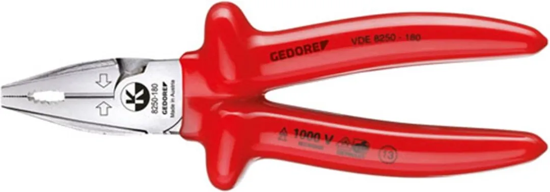 Gedore VDE-Combinatietang 180mm