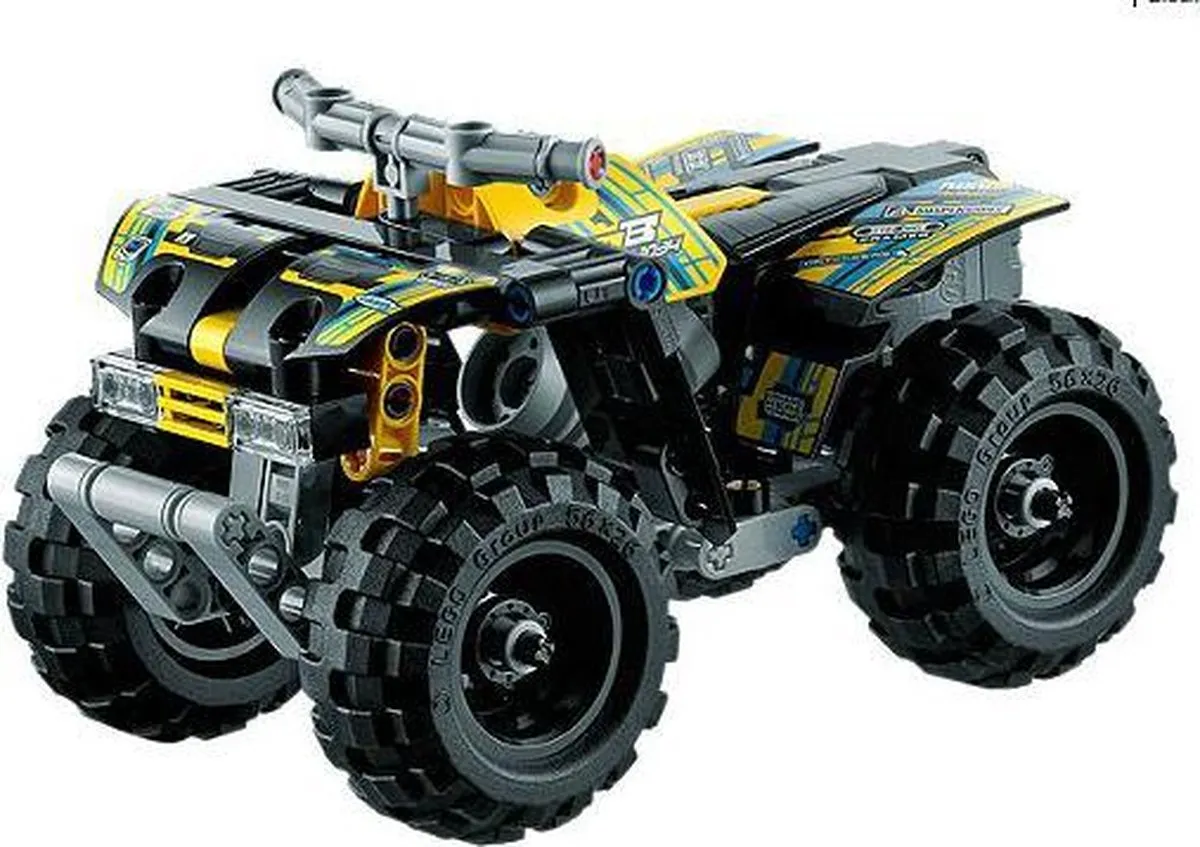 LEGO Technic Quad Motor 42034 - 148 Stukken - Geel/Zwart