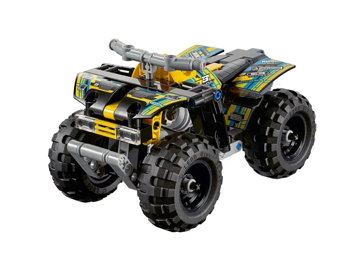 LEGO Technic Quad Motor 42034 - 148 Stukken - Geel/Zwart