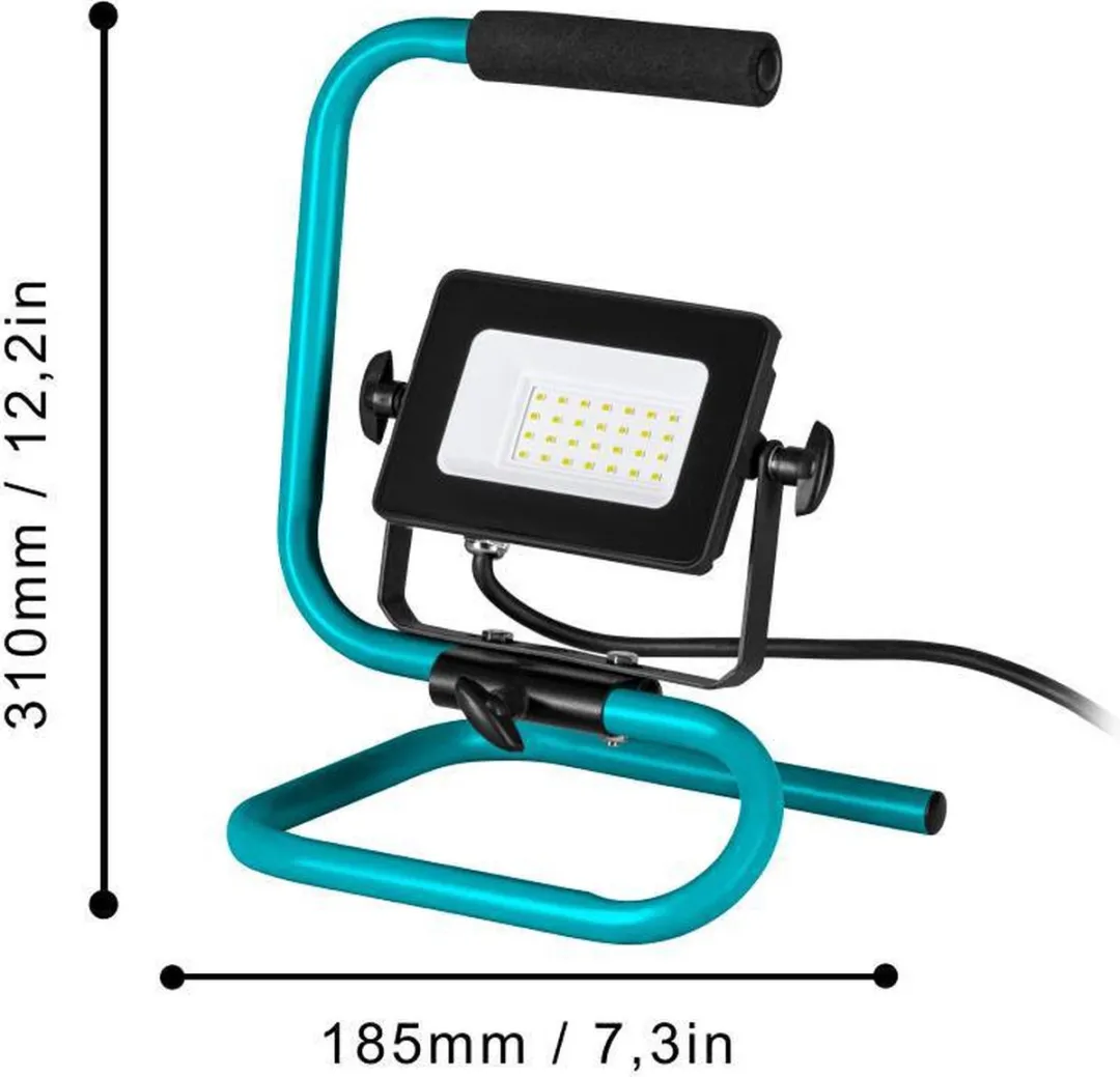 Eglo Avelar LED Bouwlamp 22W - Zwart/Turquoise
