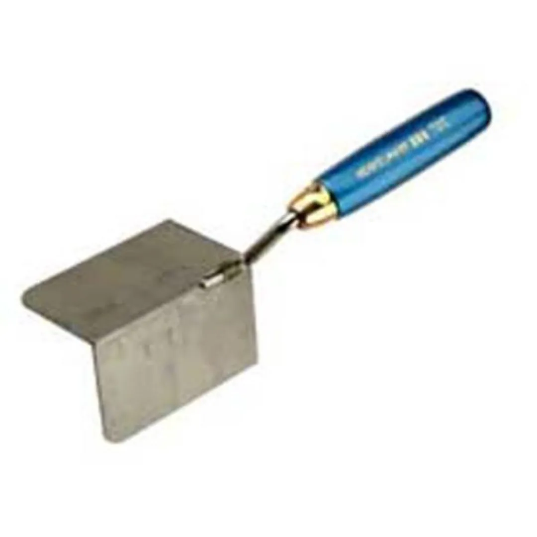 Jung-Henkelmann Buitenhoektroffel 100mm - Zilver/Blauw