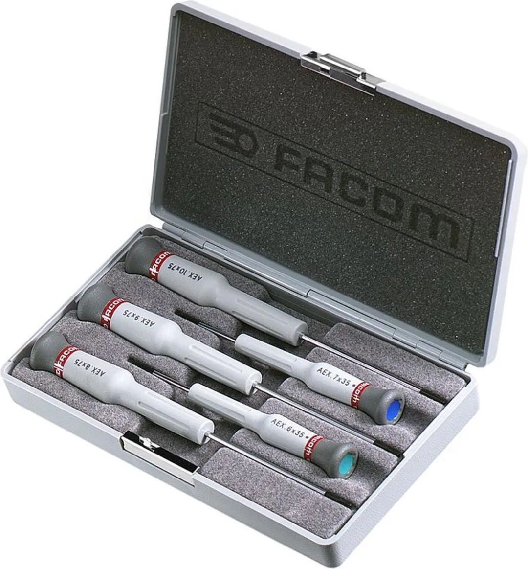 Facom Doos met 5 Micro-Tech® schroevendraaiers voor Torx® schroeven