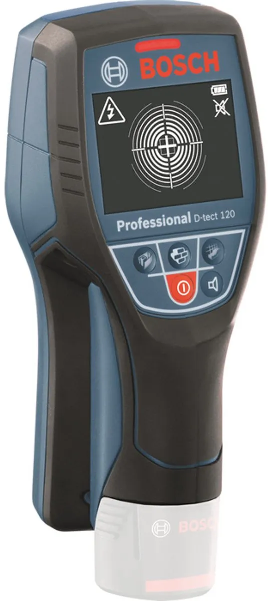 Bosch Professional D-TECT 120 Accu Muurscanner 120mm - Blauw/Zwart