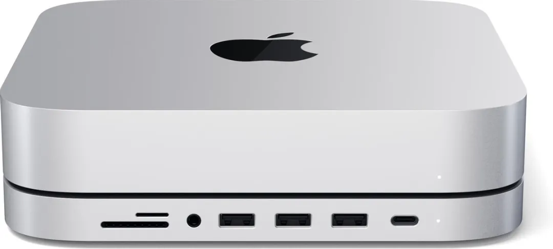 Satechi ST-ABHFS Mac Mini Standaard & Hub - Grijs