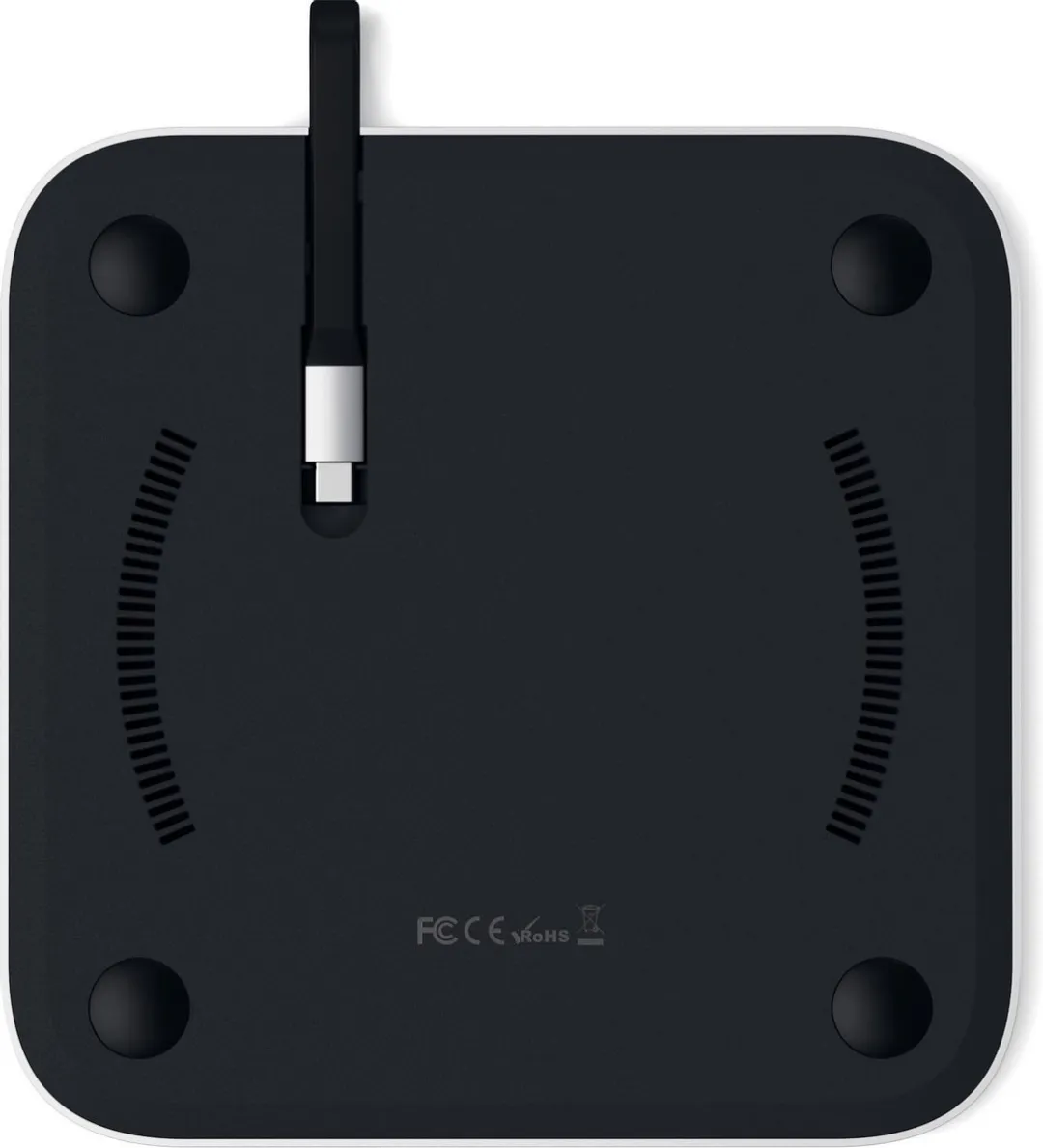 Satechi ST-ABHFS Mac Mini Standaard & Hub - Grijs