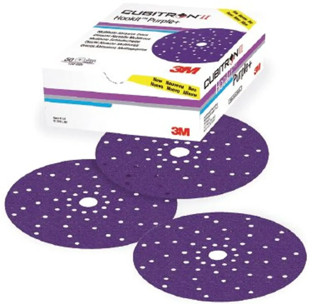 3M Hookit Purple+ Cubitron II Schuurschijven 150mm P240