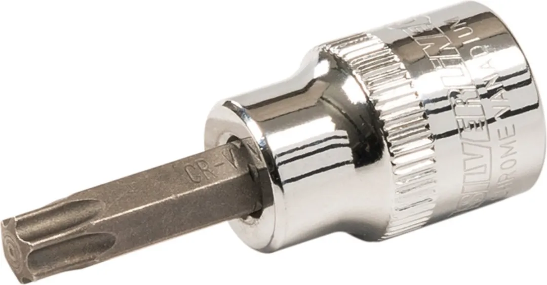 Silverline Torx Dopsleutelset 7-delig T10-T40 - Chroom
