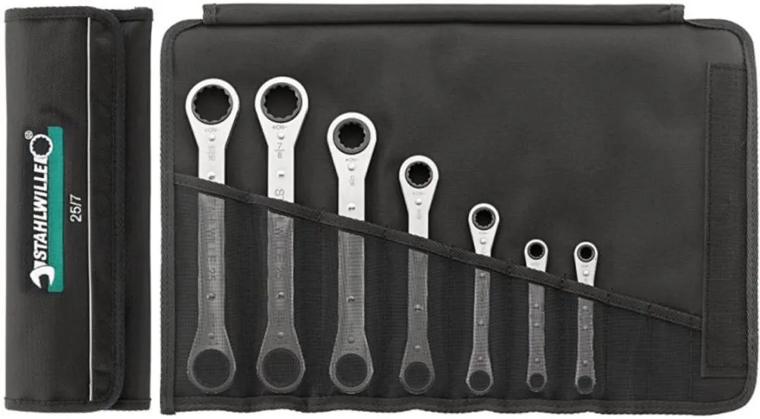 Stahlwille 96415601 Ringsleutelset 25A/7 N
