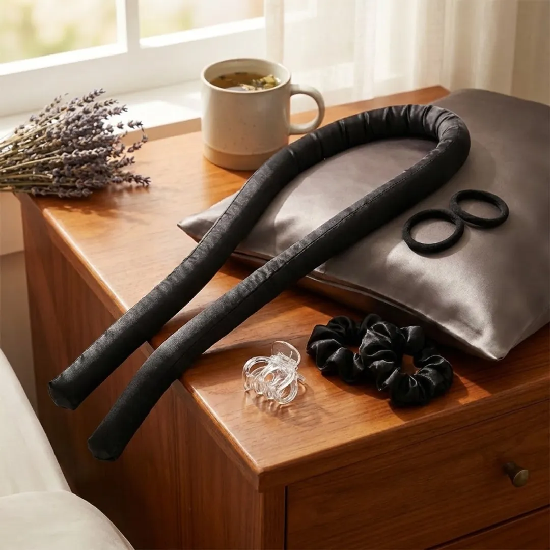 NuveX Heatless Curls Krulband Set - 4 Stuks