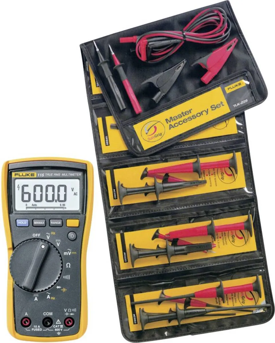 Fluke FLK115/TLK-225-1 Digitale Multimeter 6000 Counts