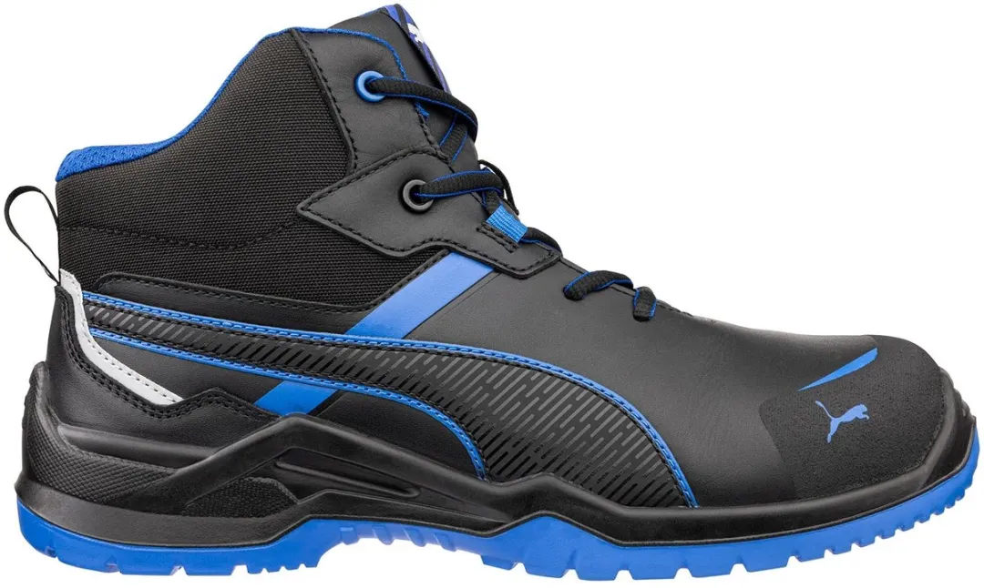 PUMA Krypton Blue Mid S3S ESD - Blauw - 36